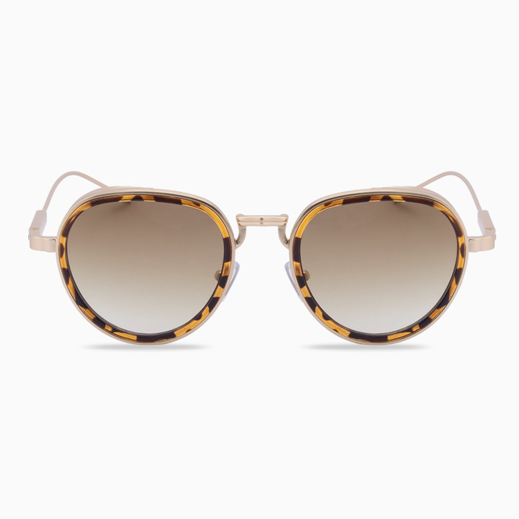 Eterlens|メタルオーバルフレーム|UV400|高級感漂うメンズサングラス-Eterlens