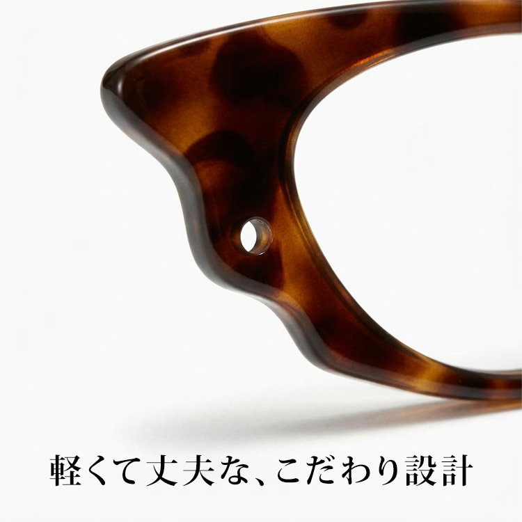 【置き忘れを防ぐ・9g】Eterlens | 首掛け老眼鏡・クラシックなオーバル型【Neck-Hang】| 紛失防止 | 持ち運び便利  | TR素材・優しい印象