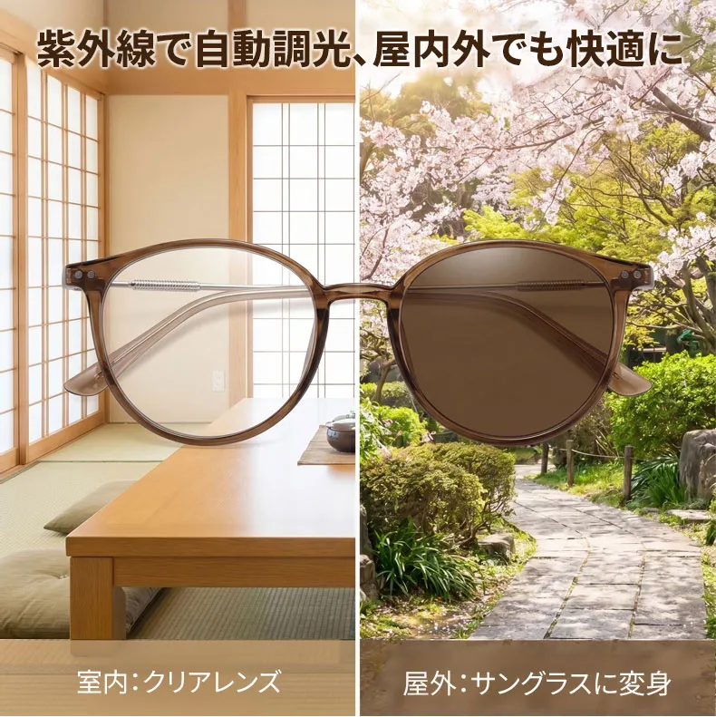 超軽量クリア老眼鏡 | Boston Progressive | Eterlens