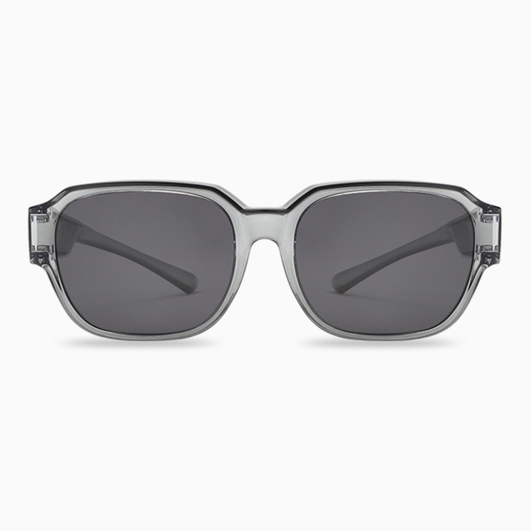 Eterlens｜オーバルフレームのドライブメガネ｜UVカット偏光レンズ｜メガネの上からかけられるオーバーグラス