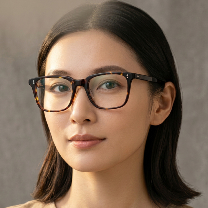 Eterlens│ビッグフレームスウェリントン型メガネ