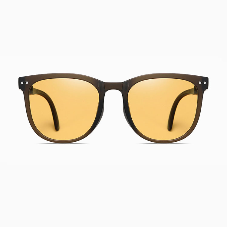 Eterlens | スクエアフレーム TR90 | カラーレンズ 折りたたみ可能 | uv400 偏光サングラス