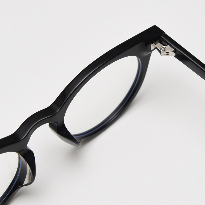 Eterlens｜デザイナーコレクションのボストン型フレーム｜度付き対応｜キーホールブリッジメガネ-Eterlens