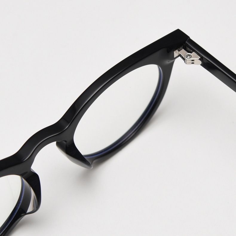 Eterlens｜デザイナーコレクションのボストン型フレーム｜度付き対応｜キーホールブリッジメガネ-Eterlens