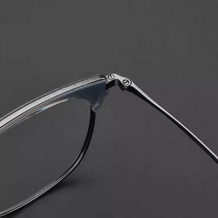 Eterlens｜ウェリントンフレームS型ノーズパッドメガネ｜度付き対応｜匠の技が光る1本