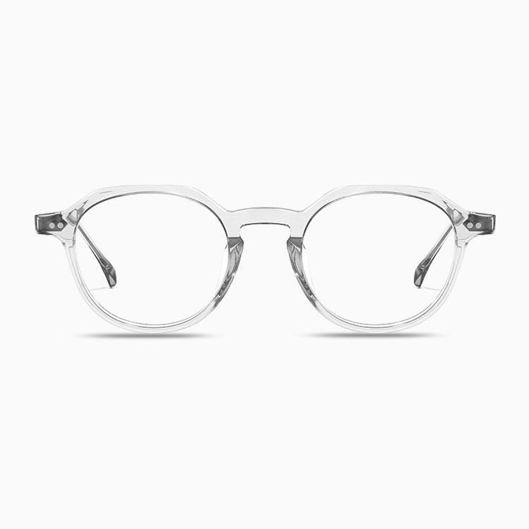 Eterlens｜アセテートチタン製小顔見えレトロ感あふれるメガネ｜素顔に映える万能デザイン