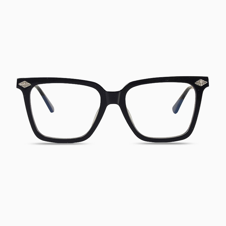 Eterlens｜ウェリントン 型チタンアセテート製メガネ｜トレンド感のあるデザイン