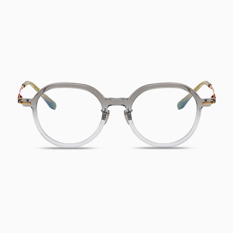 Eterlens|ミニマルなチタン製小さめメガネ|クラシックレトロ