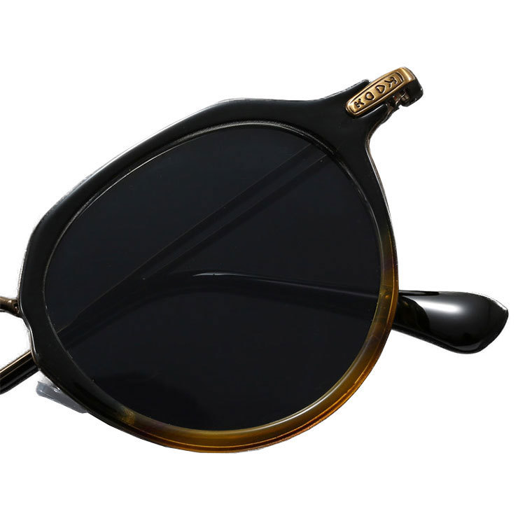 Eterlens｜デザイナーコレクション｜UV400 パンクスタイルメタルレトロサングラス-Eterlens