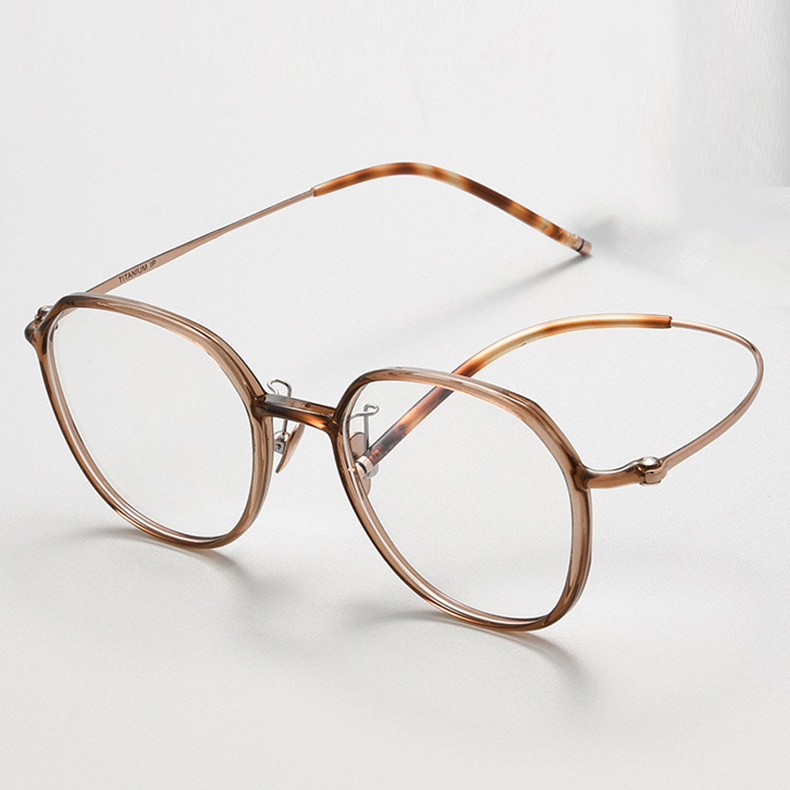 Eterlens｜超軽量エアチタンの小さめフレーム｜度付き対応｜レトロ風メガネ-Eterlens