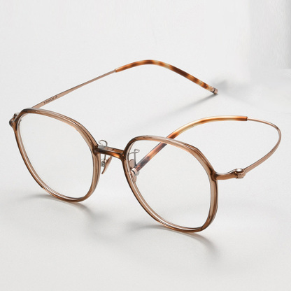 Eterlens｜超軽量エアチタンの小さめフレーム｜度付き対応｜レトロ風メガネ-Eterlens