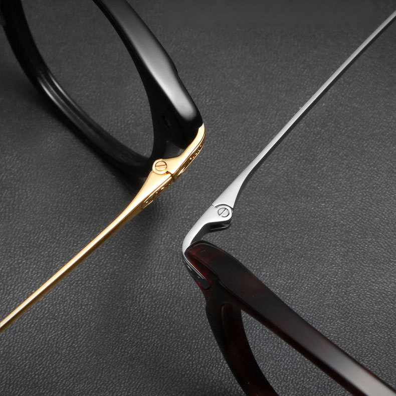 Eterlens | 15g 超軽量チタン彫刻メガネ | モダンクラシック | オーダーメイド