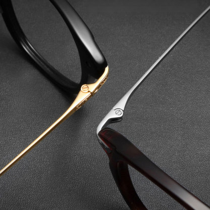 Eterlens | 15g 超軽量チタン彫刻メガネ | モダンクラシック | オーダーメイド