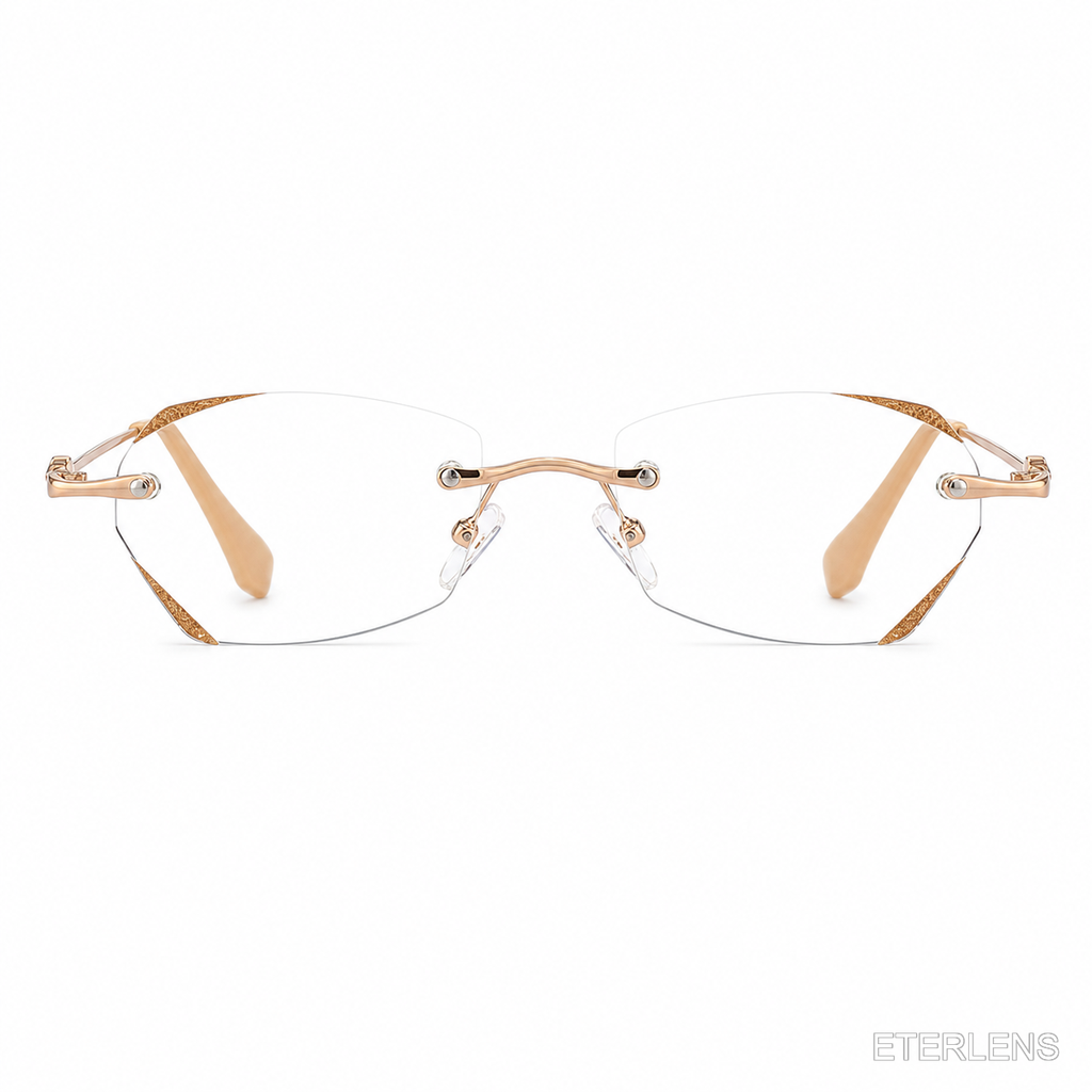 Eterlens『Diadème』(ディアデム) | 新作ダイヤモンドカットリムレスファッション老眼鏡 商品画像 1