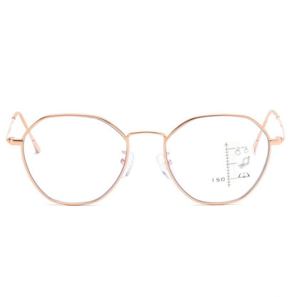 Eterlens レトロ大型フレームの累進多焦点老眼鏡-Eterlens