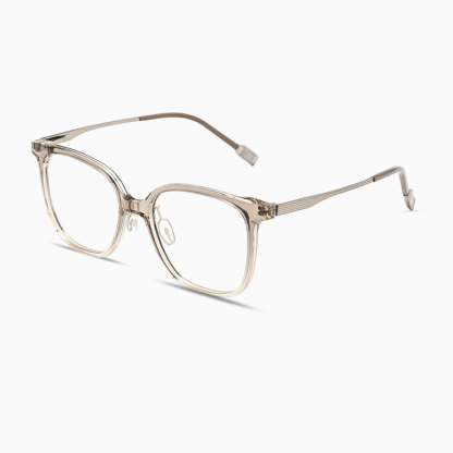 Eterlens｜レトロ感漂うビッグフレームメガネ | ファッショナブルなグラデーションカラー｜素っぴんでも盛れる一本