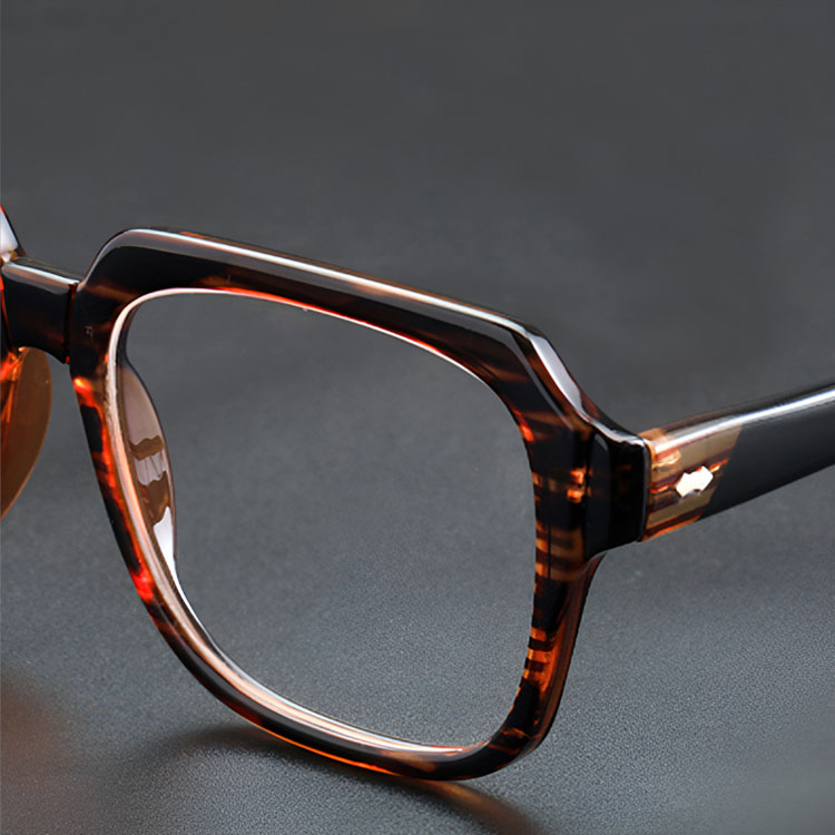 Eterlens | アセテート製ビッグフレーム老眼鏡|ブルーライトカット | レトロで個性あふれる