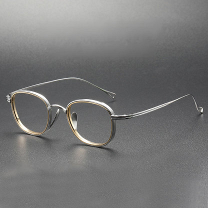 Eterlens | チタン製スプラウトパットメガネ | 匠の技が光る一本