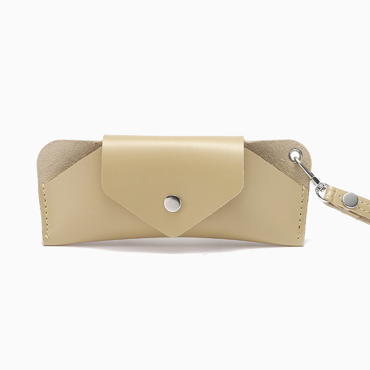 ストラップ付きメガネケース