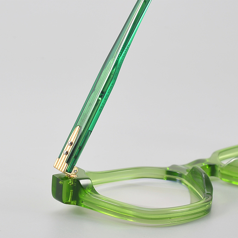 Eterlens｜リベット付き太縁メガネ｜クラシックな太セル｜オーダーメイド