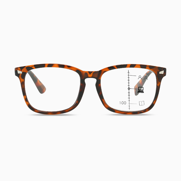 Eterlens 遠近両用累進多焦点ブルーライトカットビッグフレーム老眼鏡