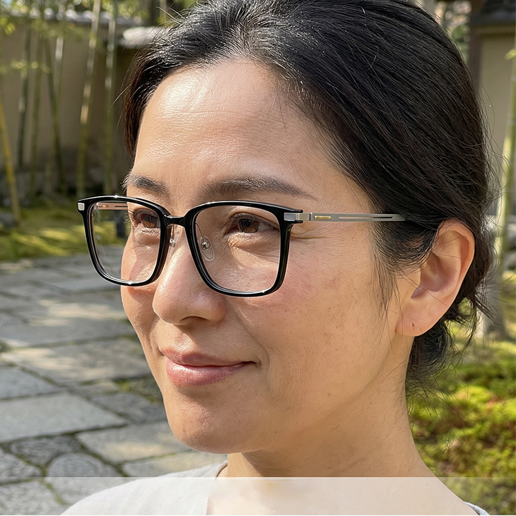 Eterlens│ウェリントンフレームメガネ