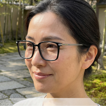 Eterlens│ウェリントンフレームメガネ