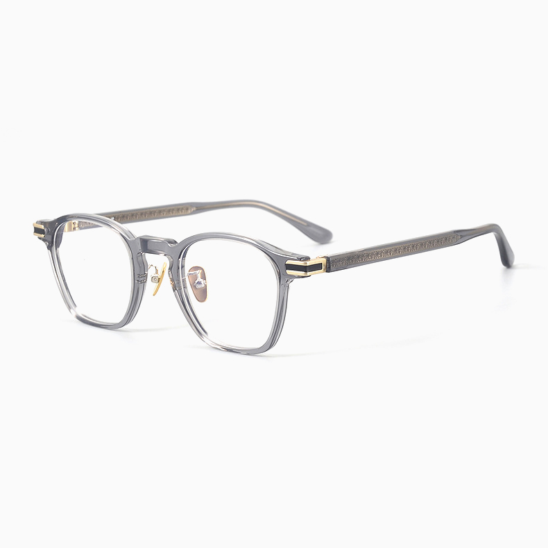 Eterlens｜クラシックなボストン型メガネ｜太縁フレーム｜オーダーメイド