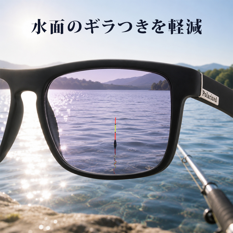 【屋外も手元も】Eterlens | UVカット二重焦点レンズ老眼鏡付きサングラス