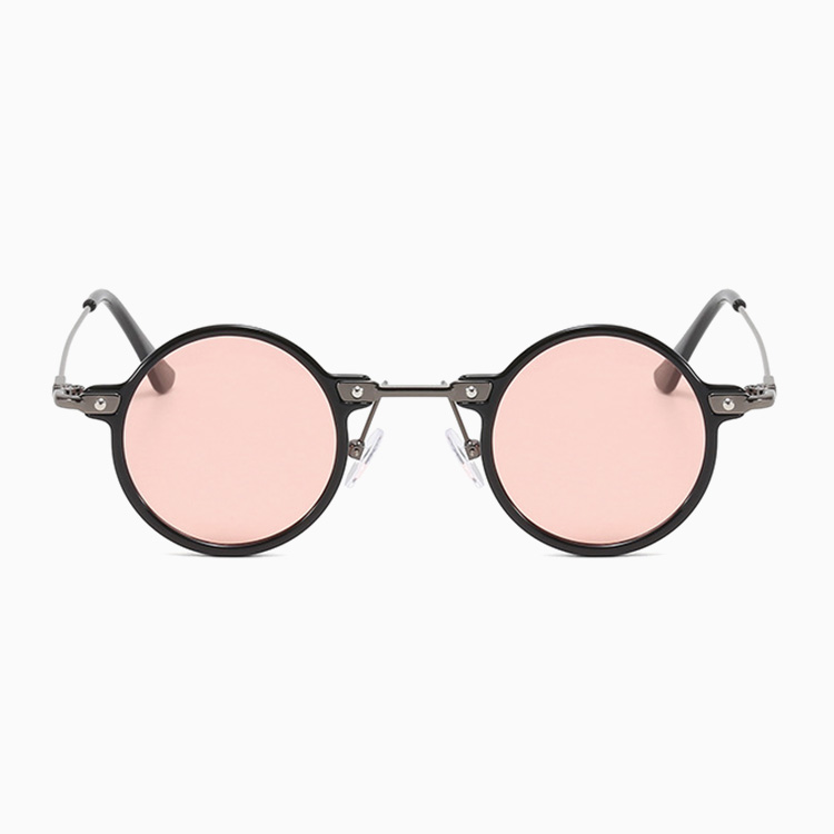 Eterlens 小さめの個性ラウンドフレーム|UV400|ヒップホップ風サングラス-Eterlens