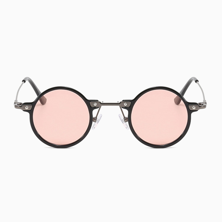 Eterlens 小さめの個性ラウンドフレーム|UV400|ヒップホップ風サングラス-Eterlens