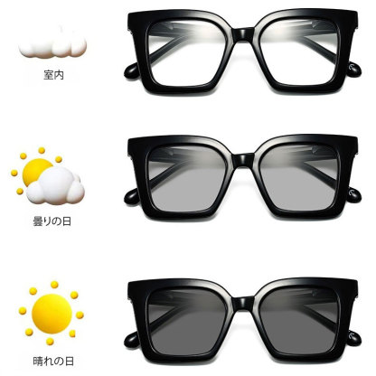 Eterlens お年寄り用欧米風調光老眼鏡│男女兼用│超クリアレンズ-Eterlens