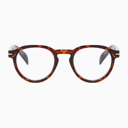 Eterlens｜上質なアセテートボストンフレーム｜ブルーライトカットの樹脂レンズ｜キーホールブリッジ老眼鏡