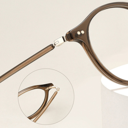 Eterlens｜人気の超軽量ラウンドフレーム｜度付き対応｜小顔に見せるメガネ