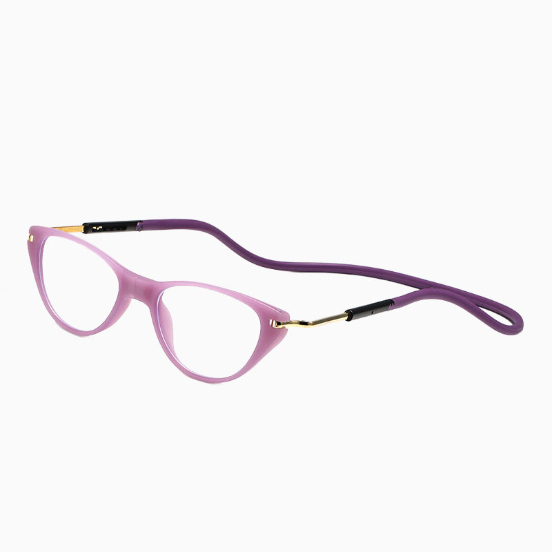 Eterlens｜キャットアイ型 マグネット式ネックリーディンググラス