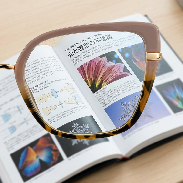 Eterlens│上質感溢れるキャットアイ型メガネ