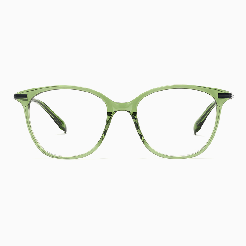 Eterlens｜フォックス型アセテート製メガネ｜トレンドファッション｜オーダーメイド