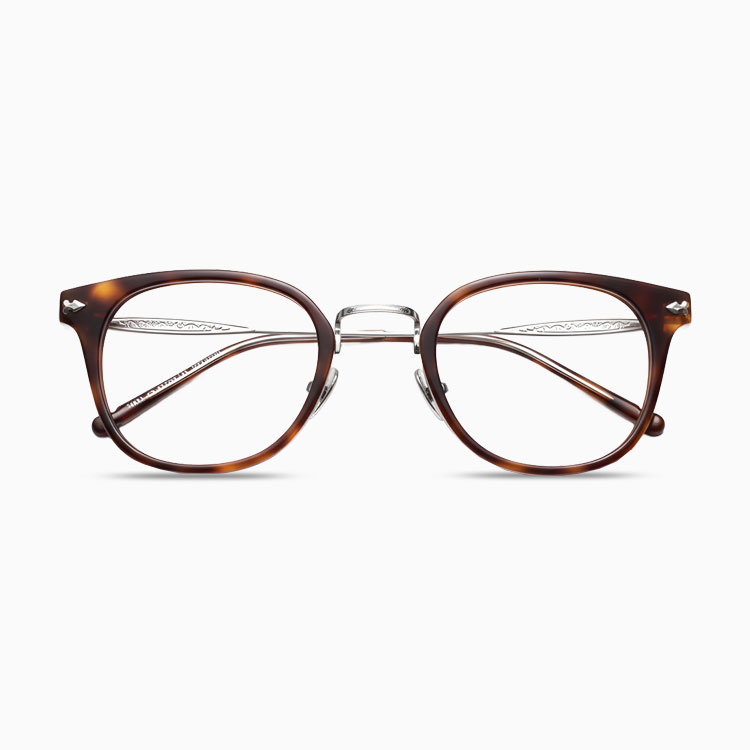 Eterlens | 16.5g フルリムチタンメガネ | レトロモダン | オーダーメイ ド