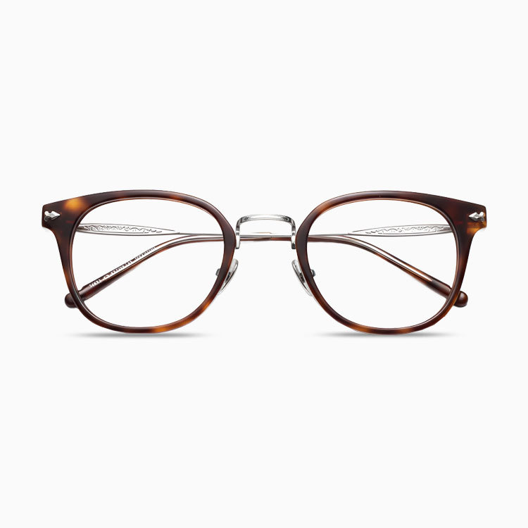 Eterlens | 16.5g フルリムチタンメガネ | レトロモダン | オーダーメイ ド