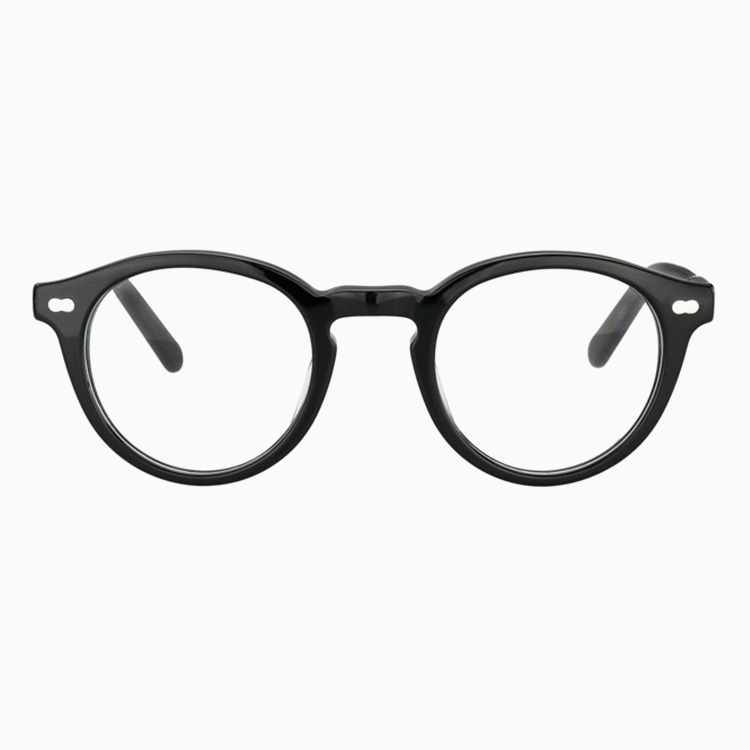terlens｜レトロ風リベット付きアセテートボストンフレーム｜遠近両用・調光｜老眼鏡・サングラスの2in1