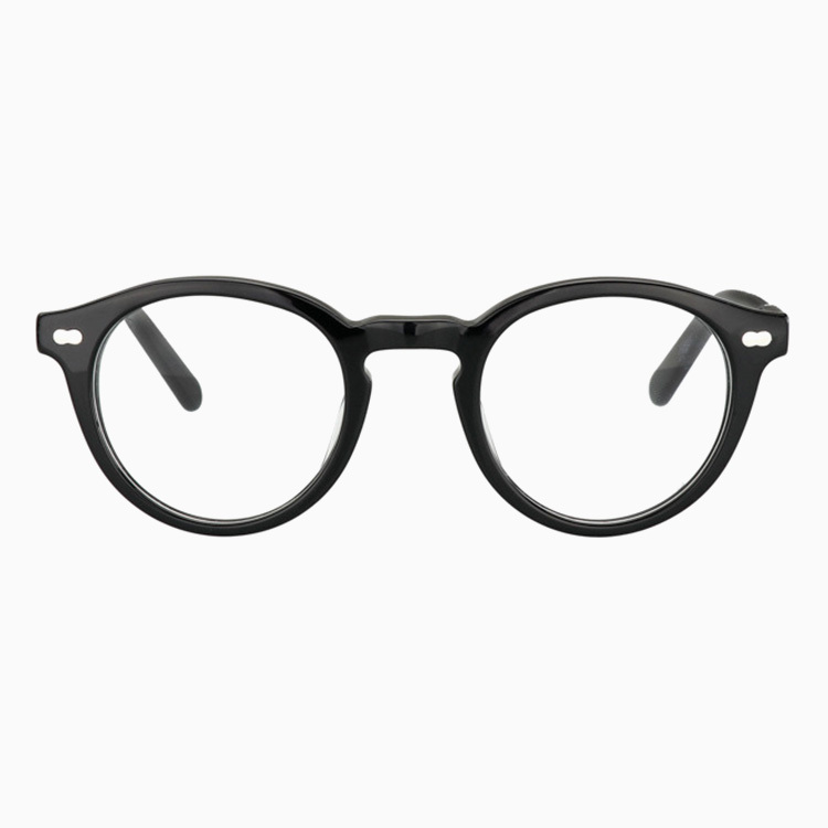 terlens｜レトロ風リベット付きアセテートボストンフレーム｜遠近両用・調光｜老眼鏡・サングラスの2in1