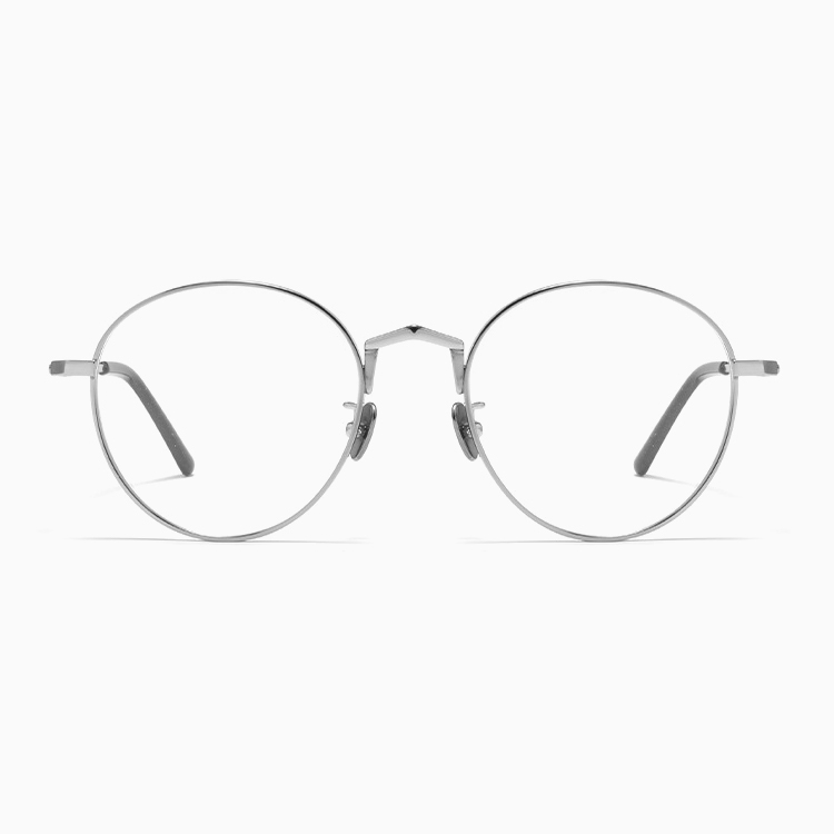 Eterlens｜12g ビッグフレームチタン製ヴィンテージ風メガネ｜度付き対応｜匠の技が光る一本