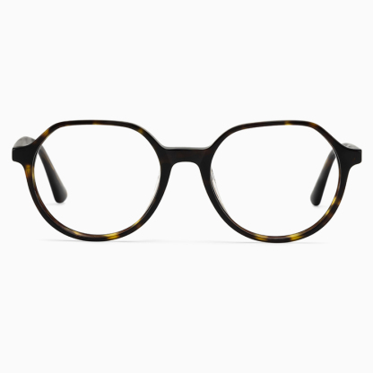 Eterlens│不規則な多角形フレームメガネ