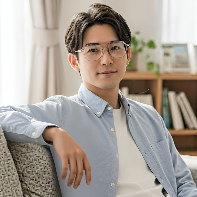 Eterlens｜11.9gユニセックスダブルブリッジアビエーター型メガネ｜度付き対応｜高級感漂う