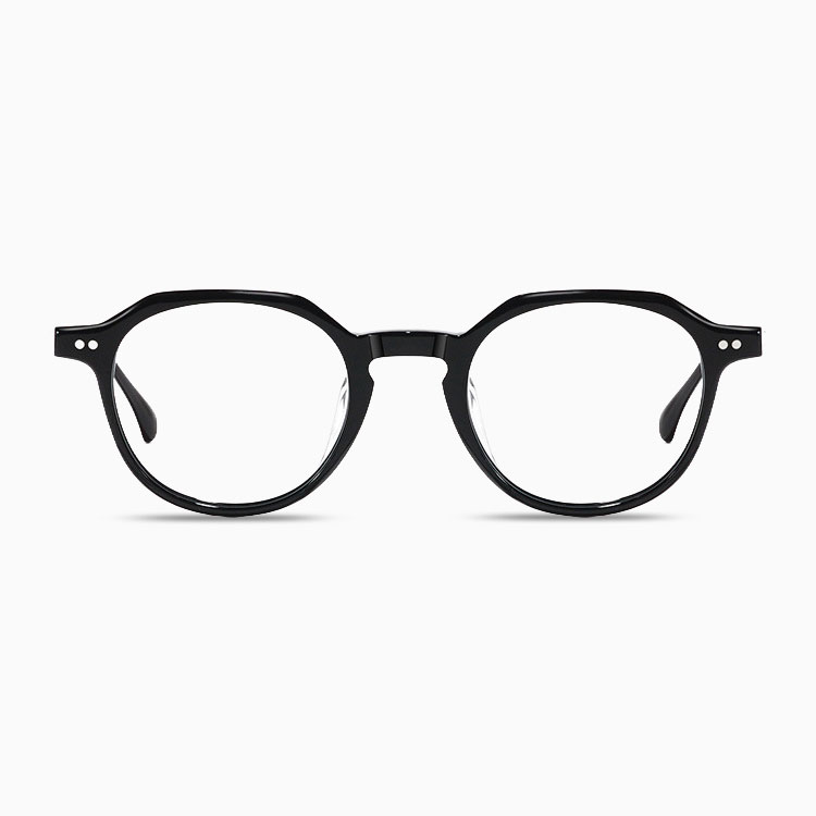 Eterlens｜アセテートチタン製小顔見えレトロ感あふれるメガネ｜素顔に映える万能デザイン