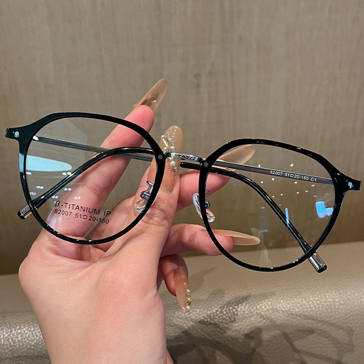 Eterlens｜超軽量ナチュラル風メガネ｜度付き対応｜レトロスタイル