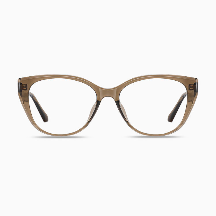 Eterlens|上向きキャットアイメガネ|度付き対応|職人仕上げのカラーリング|すっぴんでも肌映え