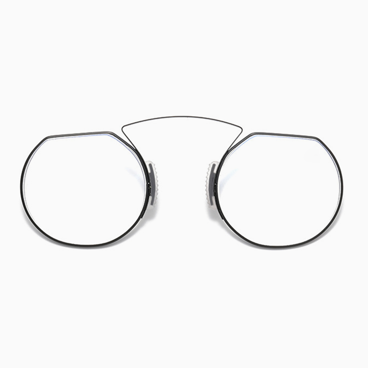 Eterlens 鼻に挟むタイプ ブルーライトカット|耳掛けのないメガネ老眼鏡-Eterlens