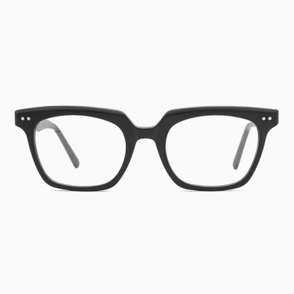 Eterlens｜アセテート製ウェリントン型メガネ｜クラシックな太セル