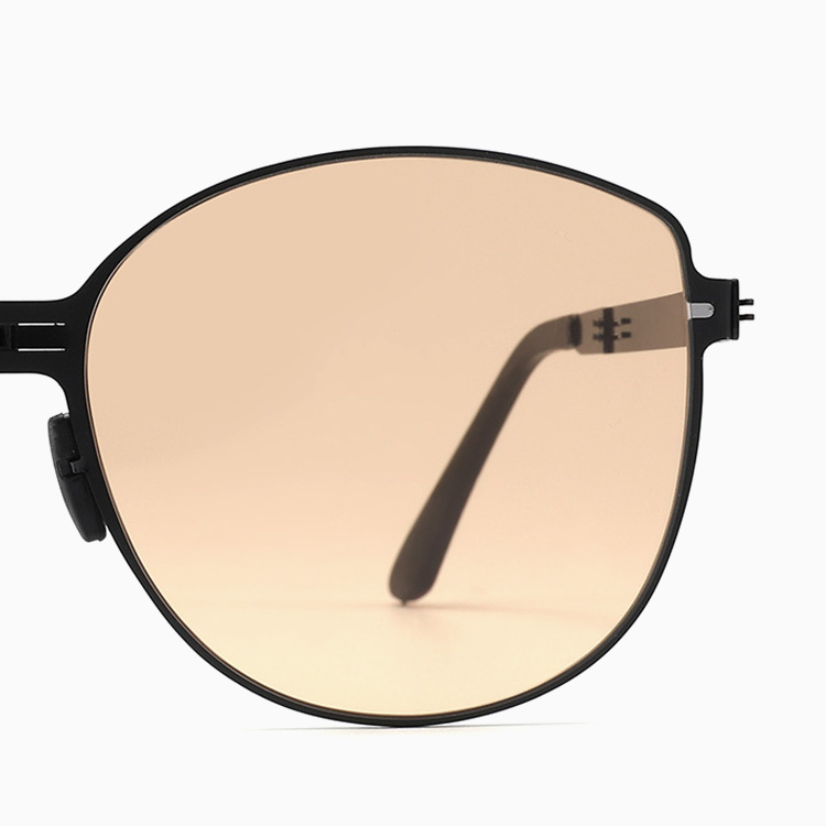 Eterlens｜軽量ビッグフレーム 素顔グラデーション｜折りたたみuv400｜ins風サングラス-Eterlens